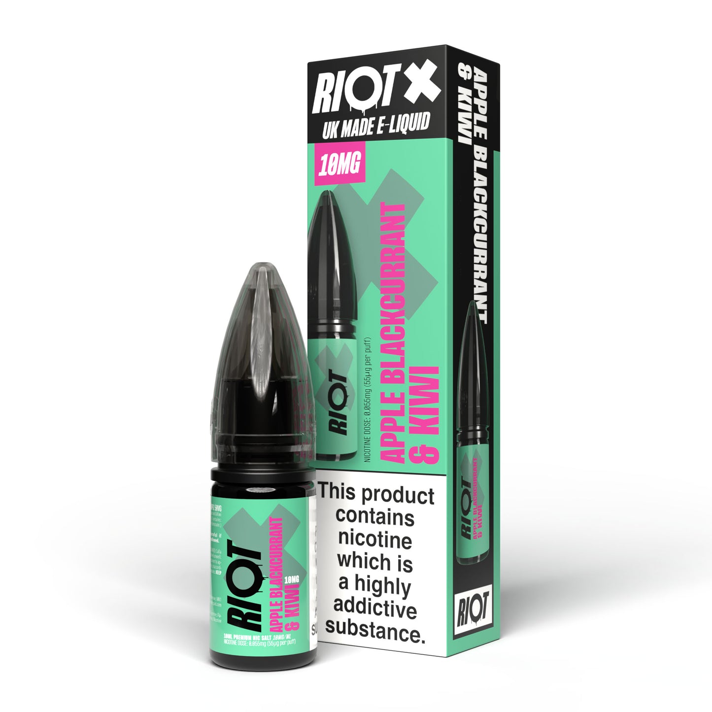 Apple Blackcurrant & Kiwi by Riot X Nic Salts