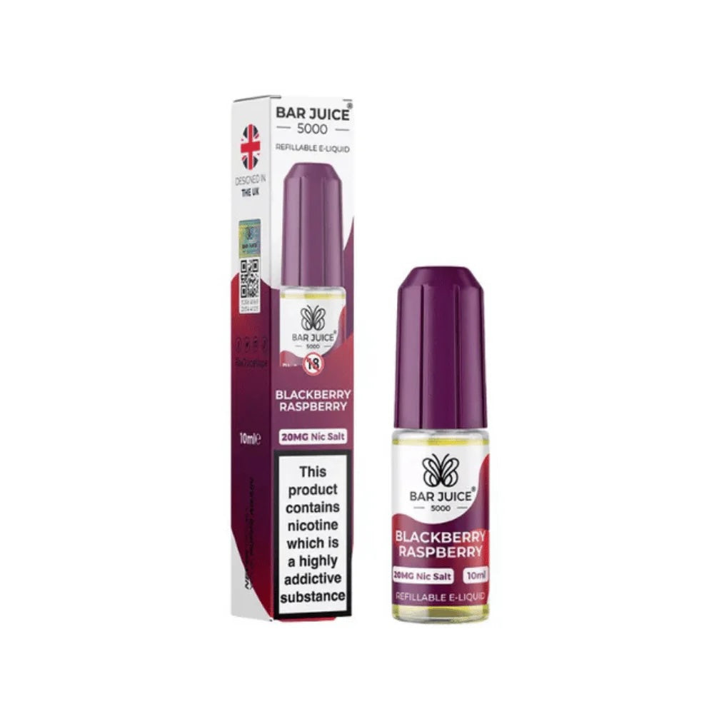 Blackberry Raspberry by Bar Juice 5000 Nic Salts