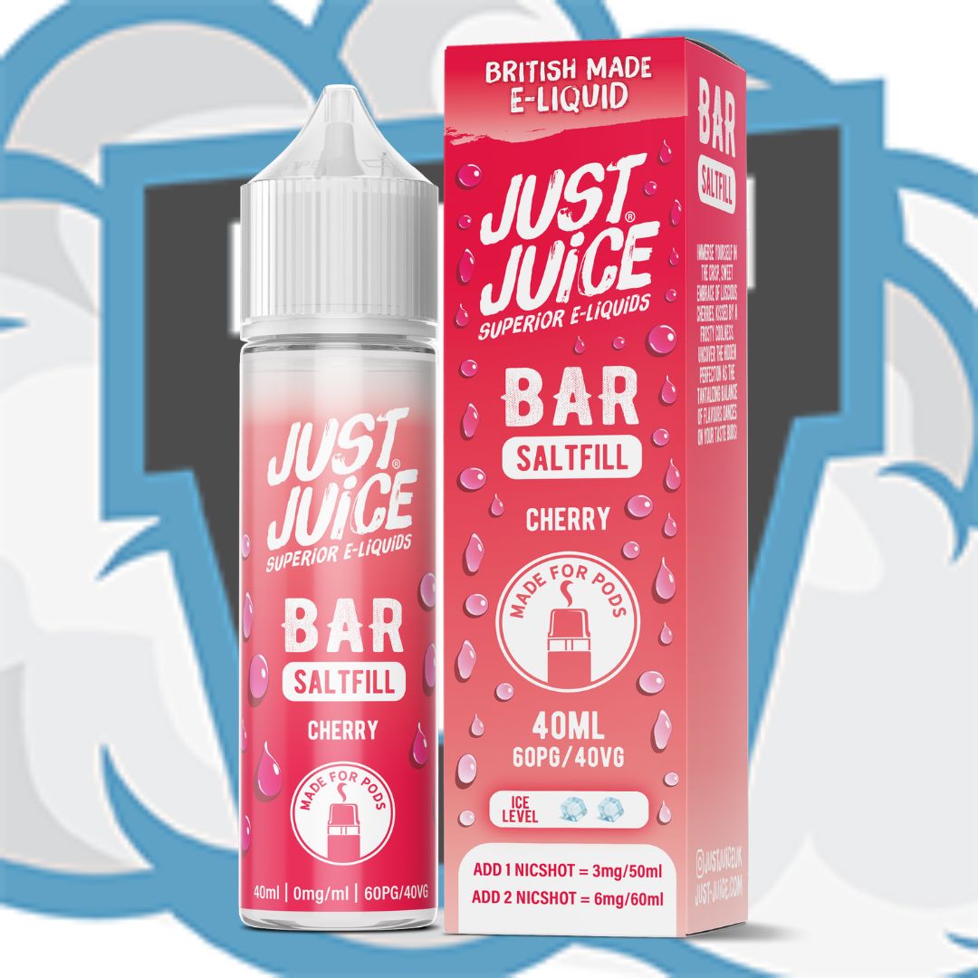 Cherry Bar Saltfill by Just Juice 40ml