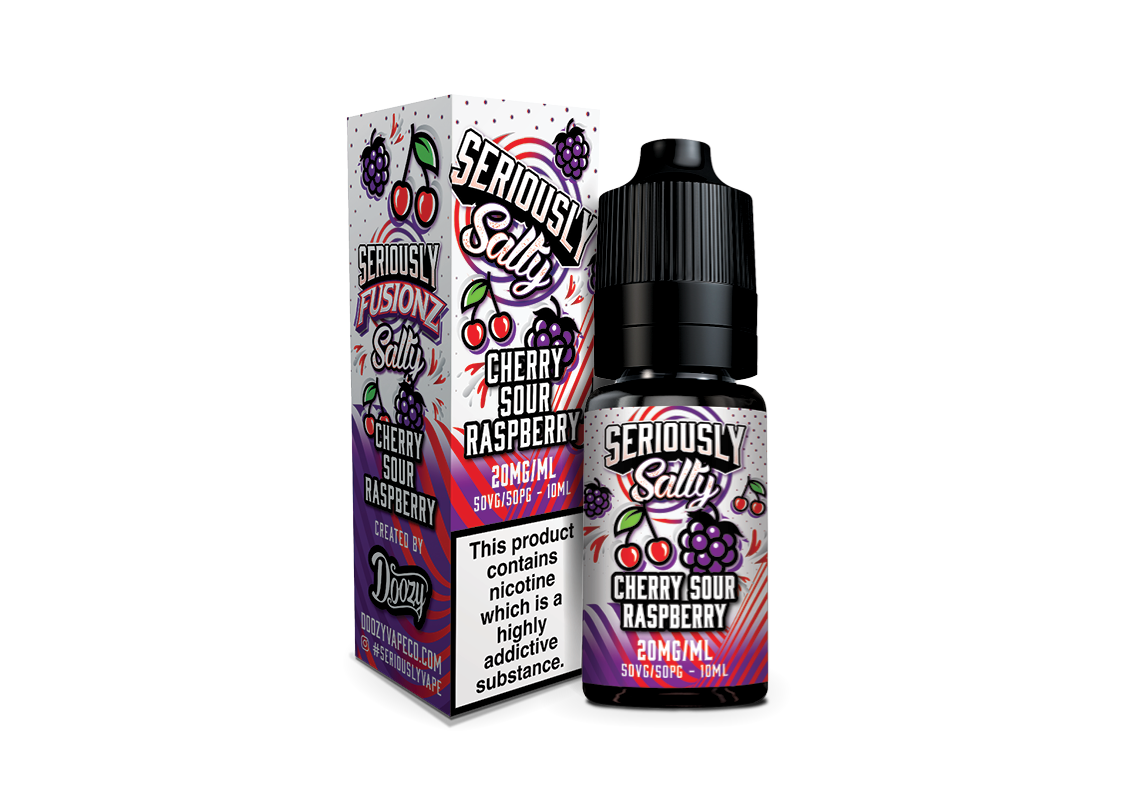 Cherry Sour Raspberry by Doozy Seriously Salty