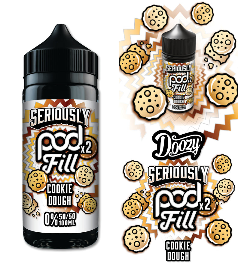 Cookie Dough by Seriously Pod Fill 100ml