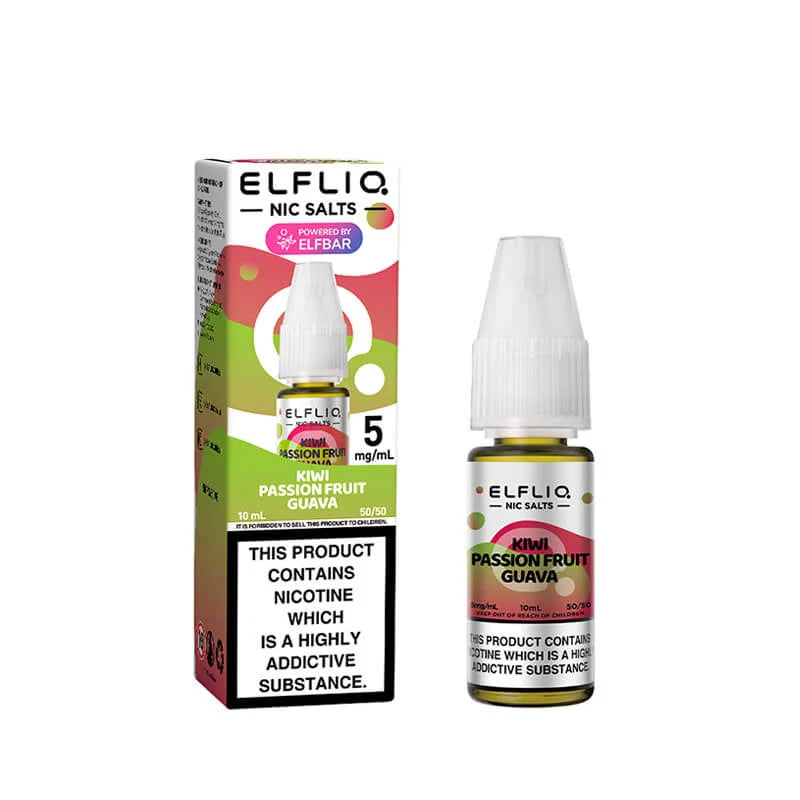 Kiwi Passionfruit Guava by Elfliq Nic Salts