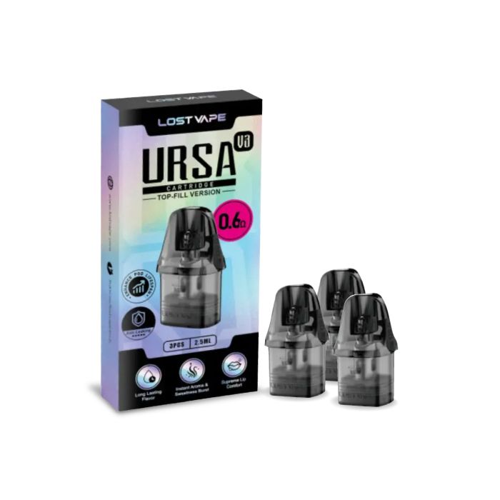 Lost Vape Ursa V3 pods 3 pack
