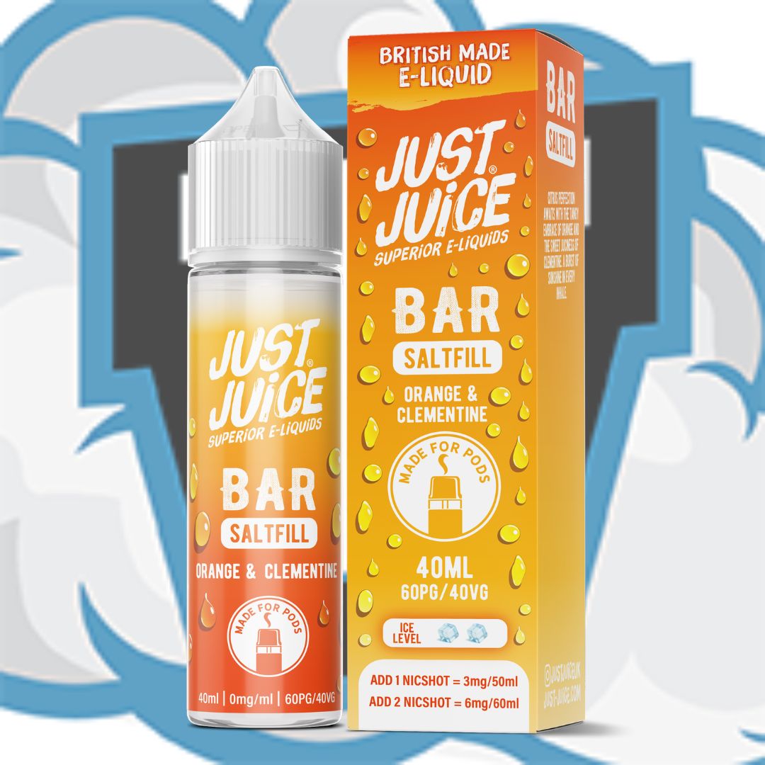 Orange & Clementine Bar Saltfill by Just Juice 40ml
