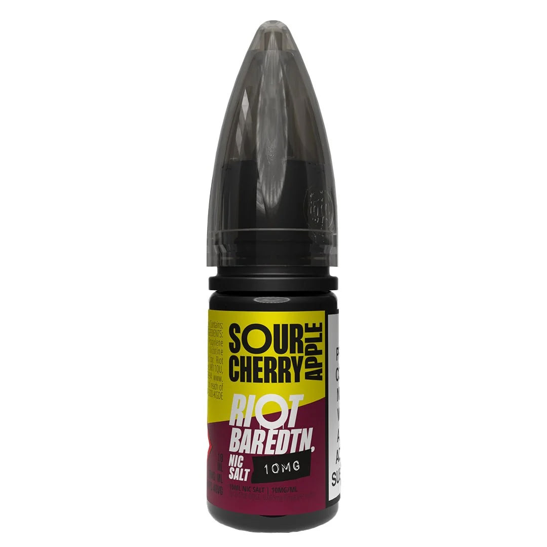 Sour Cherry Ice by Riot Bar Edtn Nic Salts