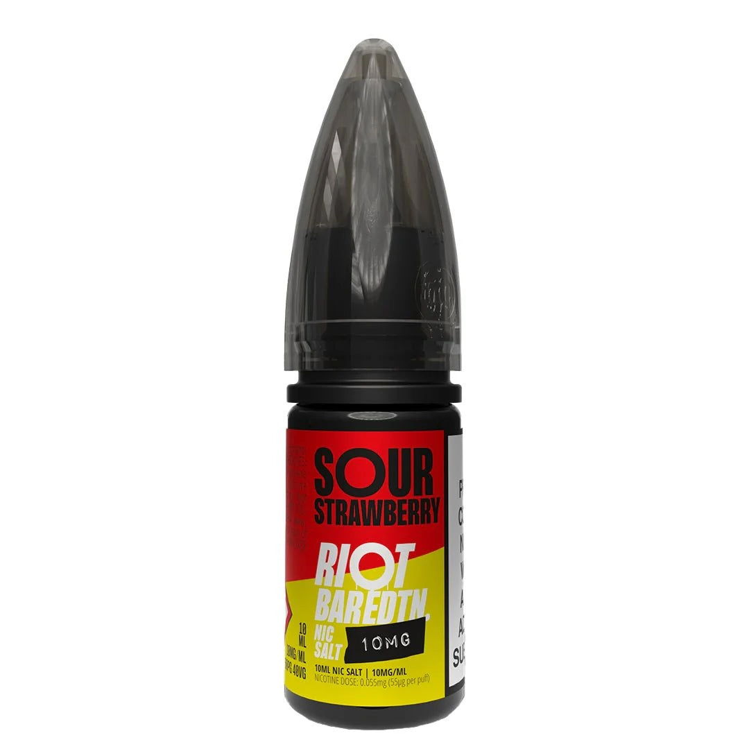 Sour Strawberry by Riot Bar Edtn Nic Salts