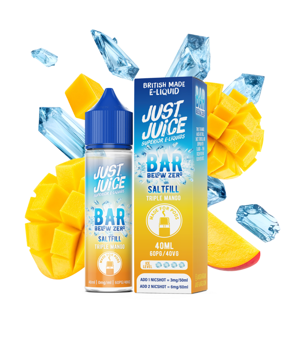 Triple Mango Bar Saltfill by Just Juice 40ml