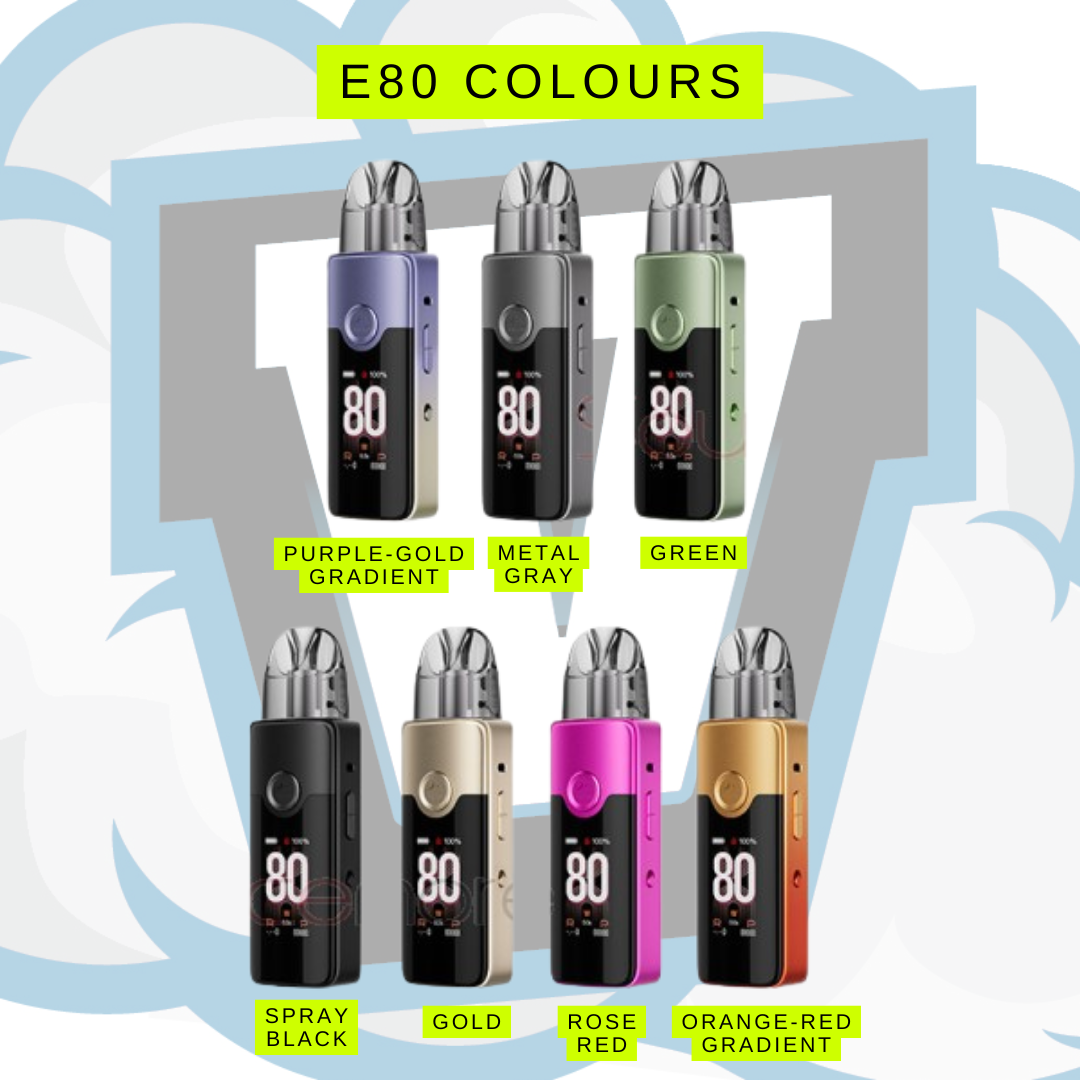 Vinci E80 by Voopoo colours