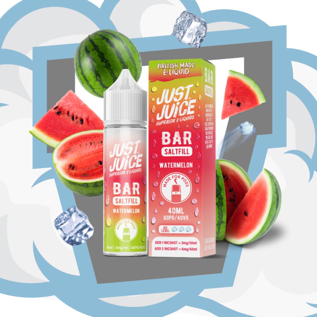 Watermelon Bar Saltfill by Just Juice 40ml