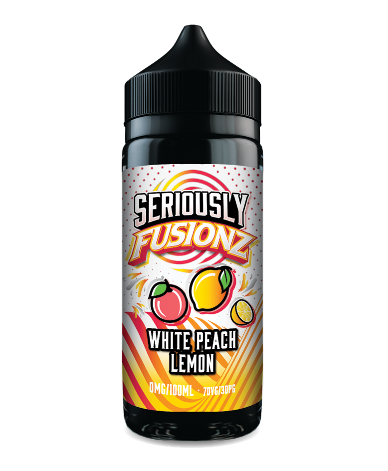 White Peach Lemon by Doozy Seriously Fusionz 100ml