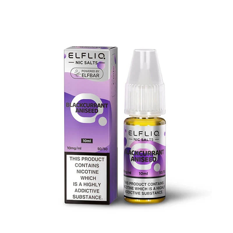 Blackcurrant Aniseed by Elfliq Nic Salts