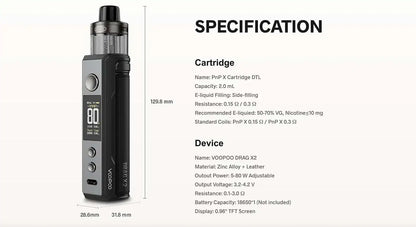 Drag X 2 Kit by Voopoo