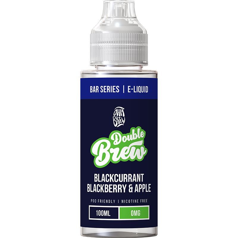 Blackcurrant, Blackberry & Apple by Double Brew 100ml