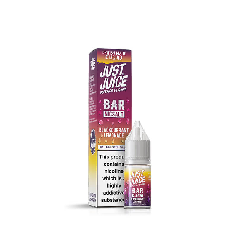 Blackcurrant Lemonade by Just Juice Bar Nic Salts