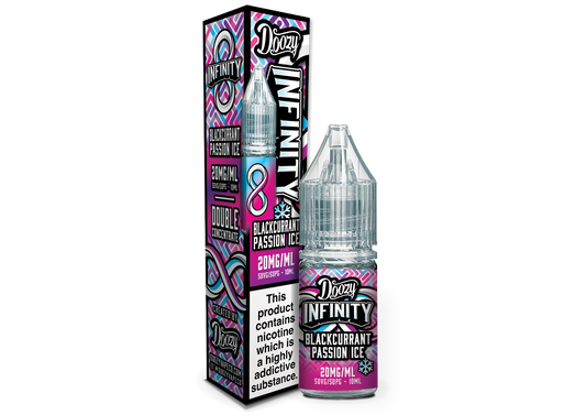 Blackcurrant Passion Ice by Doozy Infinity Nic Salts