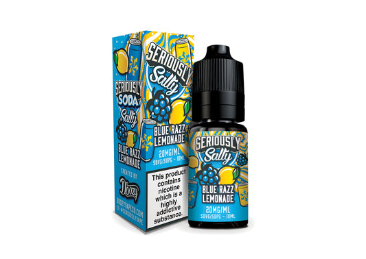 Blue Razz Lemonade by Doozy Seriously Salty