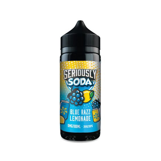 Blue Razz Lemonade by Doozy Seriously Soda 100ml