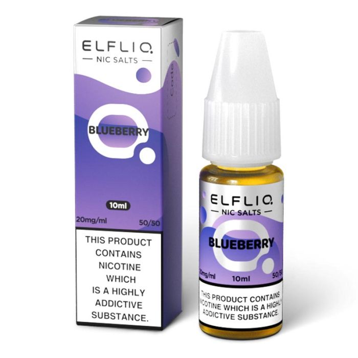 Blueberry Elfliq Nic Salts