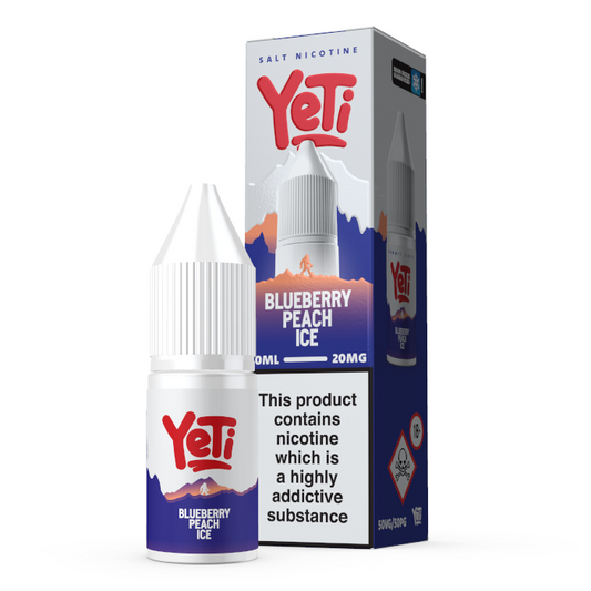 Blueberry Peach Ice by Yeti Summit Series Nic Salts