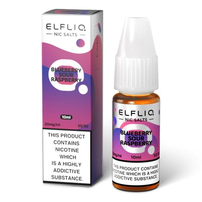 Blueberry Sour Raspberry Elfliq Nic Salts