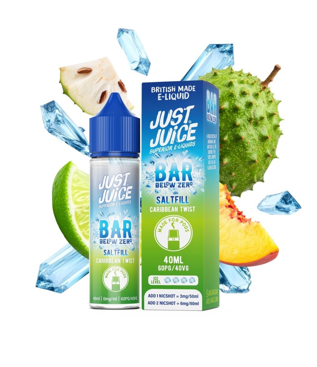 Caribbean Twist Bar Saltfill by Just Juice 40ml