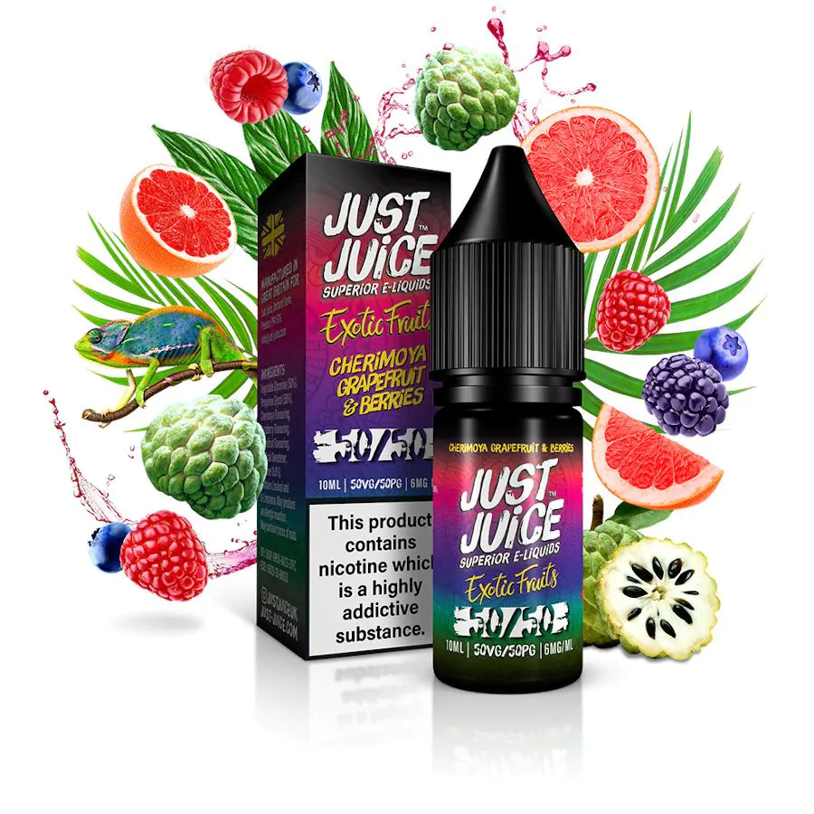Cherimoya, Grapefruit & Berries by Just Juice 10ml