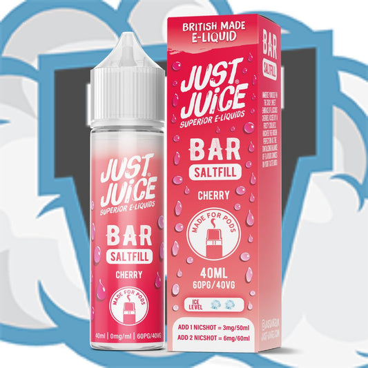 Cherry Bar Saltfill by Just Juice 40ml