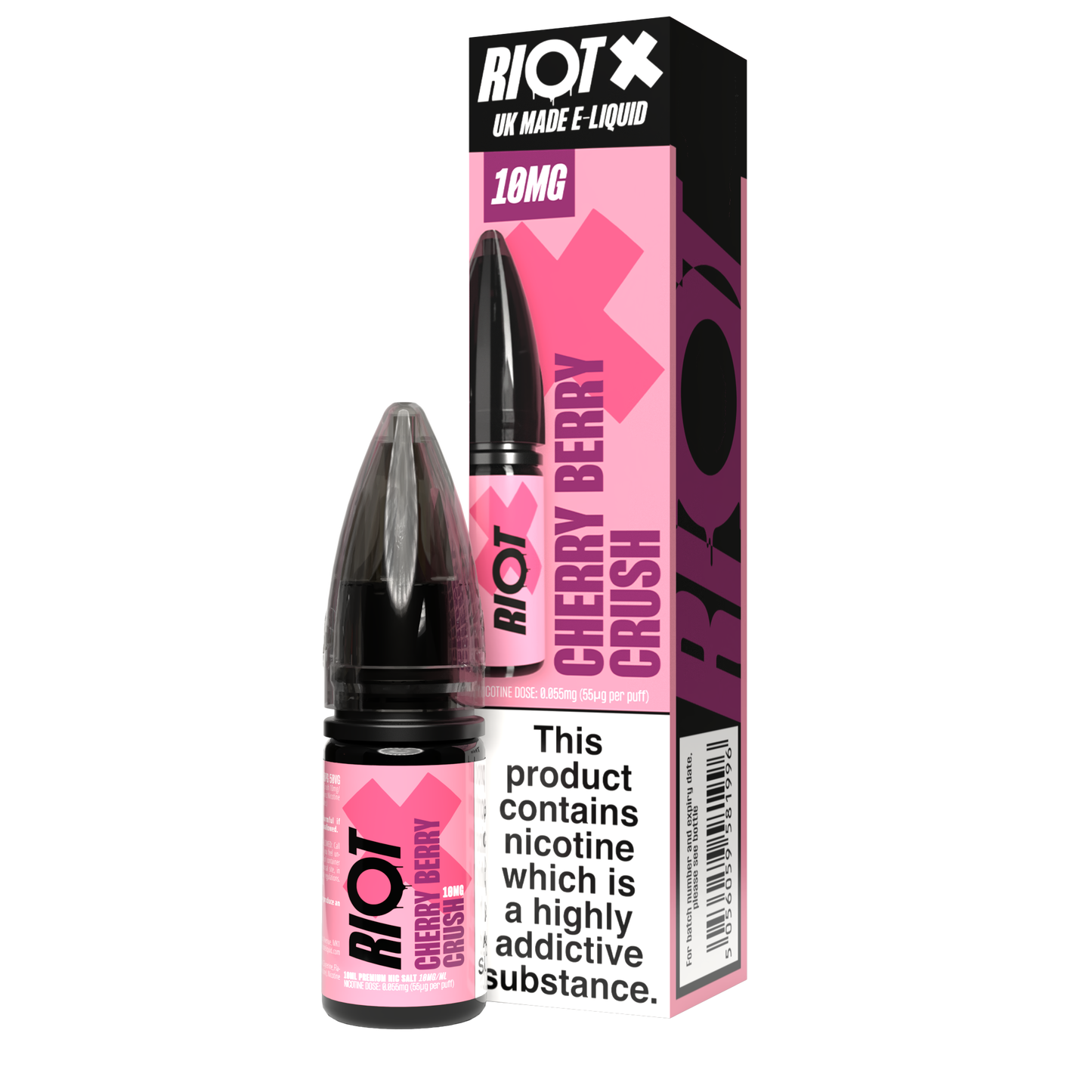 Cherry Berry Crush by Riot X Nic Salts