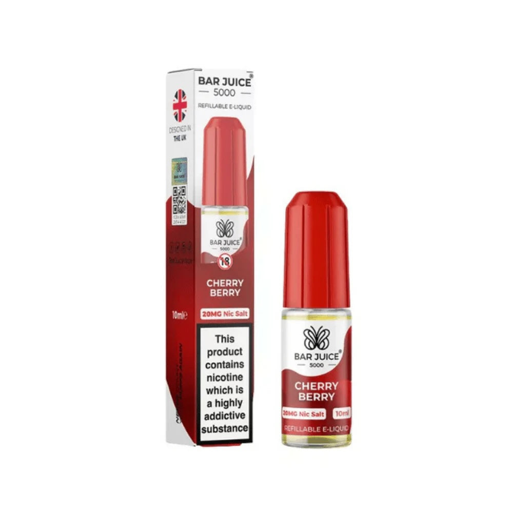 Cherry Berry by Bar Juice 5000 Nic Salts
