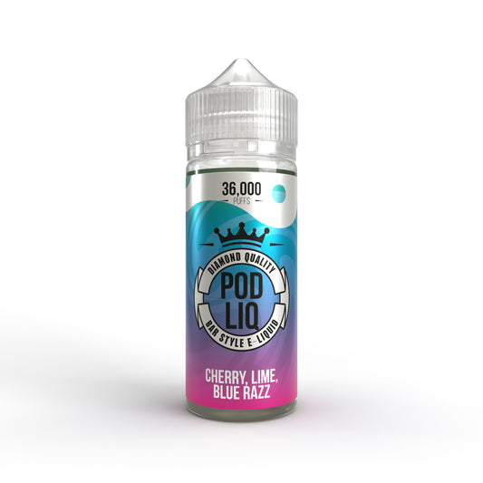Cherry Lime Blue Razz by Pod Liq 100ml