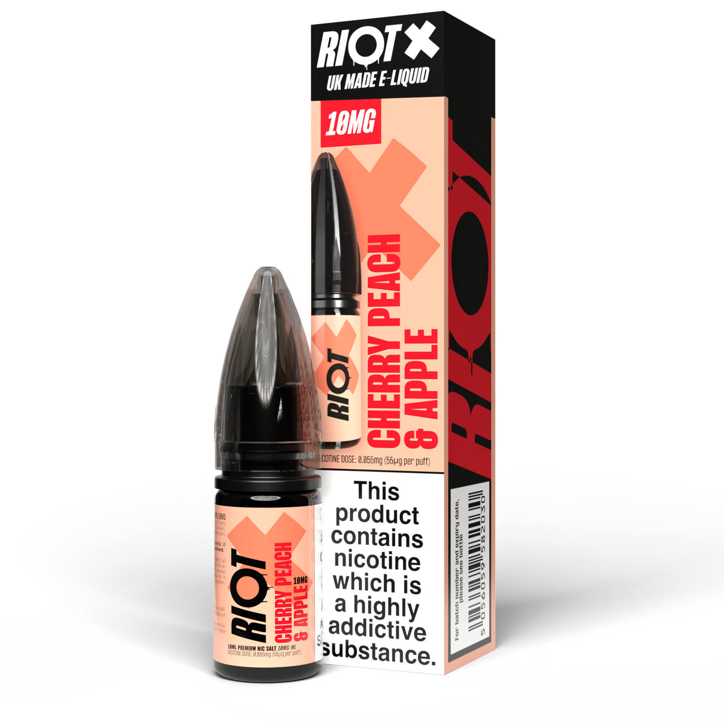 Cherry Peach Apple by Riot X Nic Salts