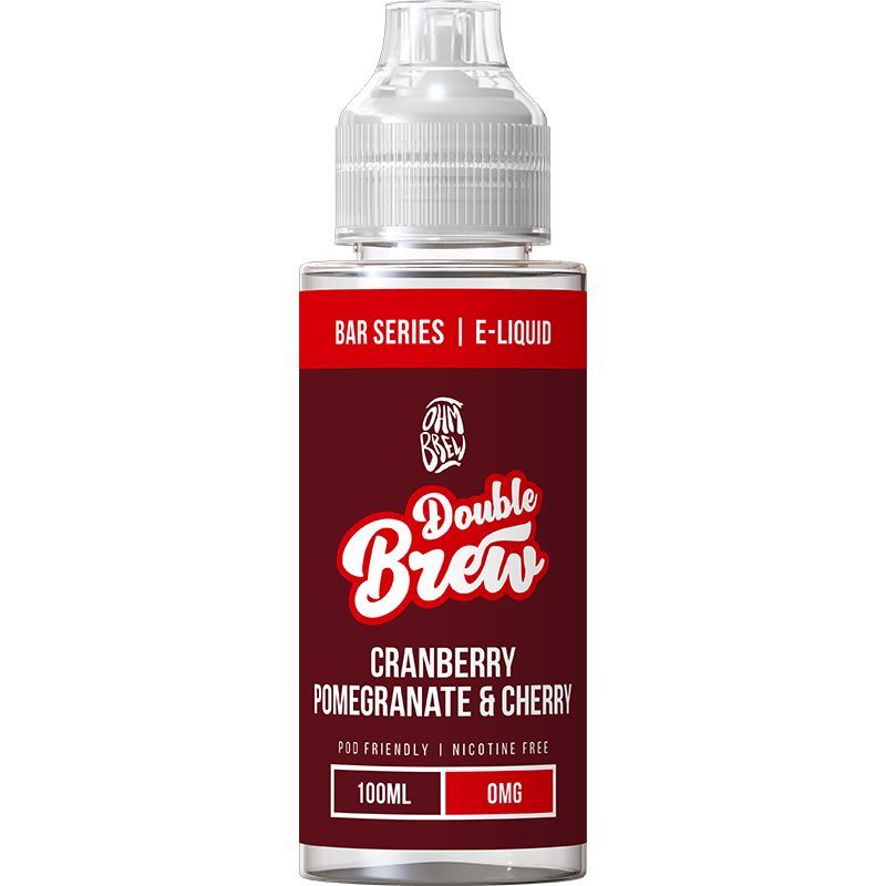 Cranberry, Pomegranate & Cherry by Double Brew 100ml