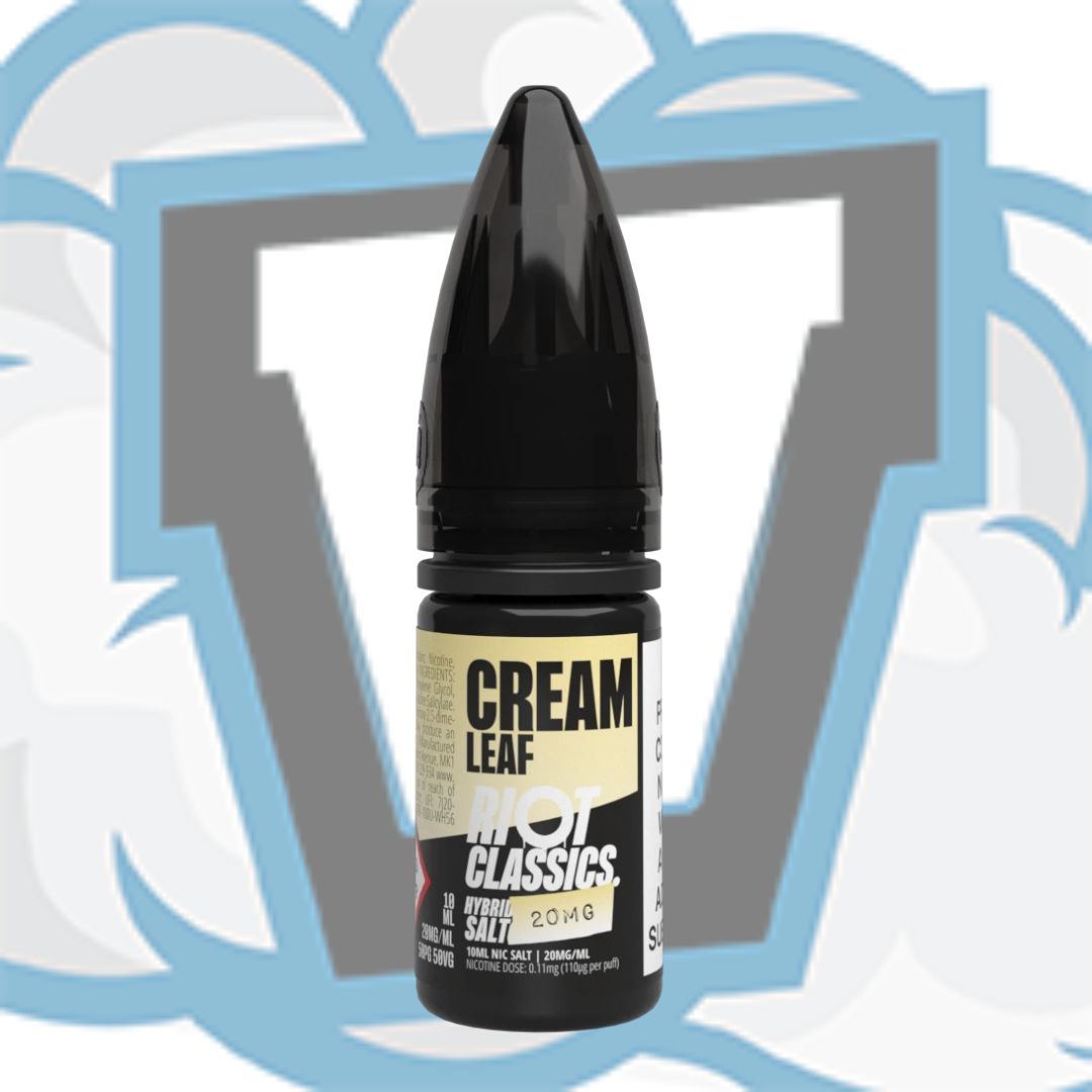 Cream Leaf by Riot Squad Nic Salts
