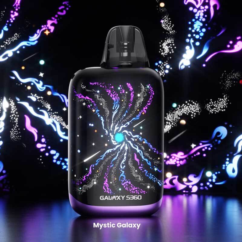 Galaxy S360 vape Mystic Galaxy screen