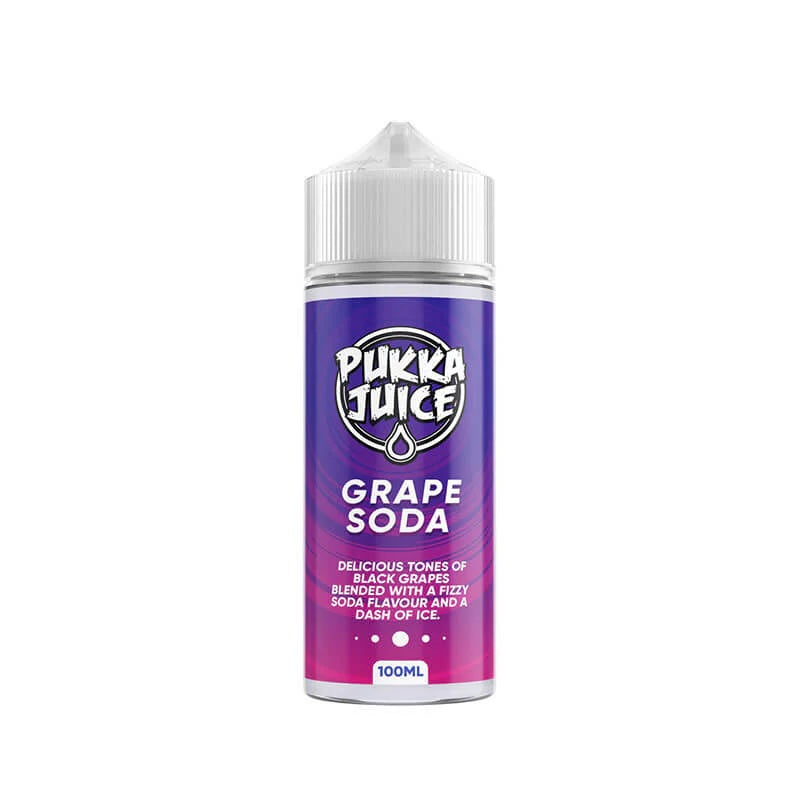 Grape Soda by Pukka Juice 100ml