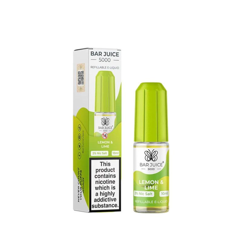 Lemon Lime by Bar Juice 5000 Nic Salts