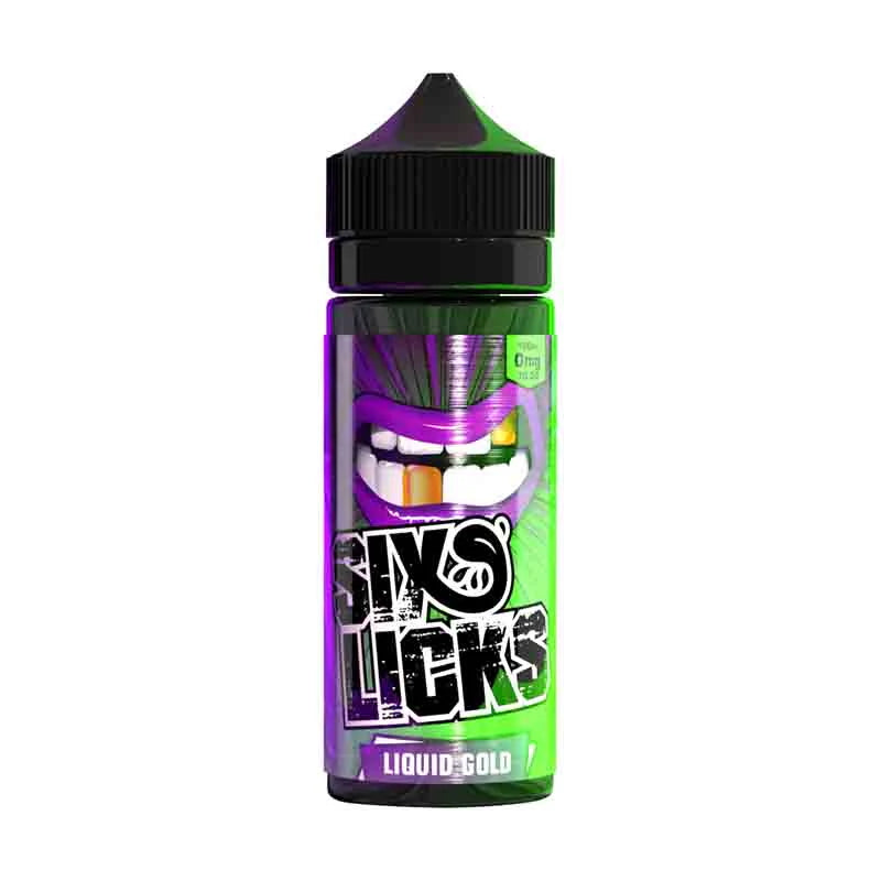 Liquid Gold by Six Licks 100ml
