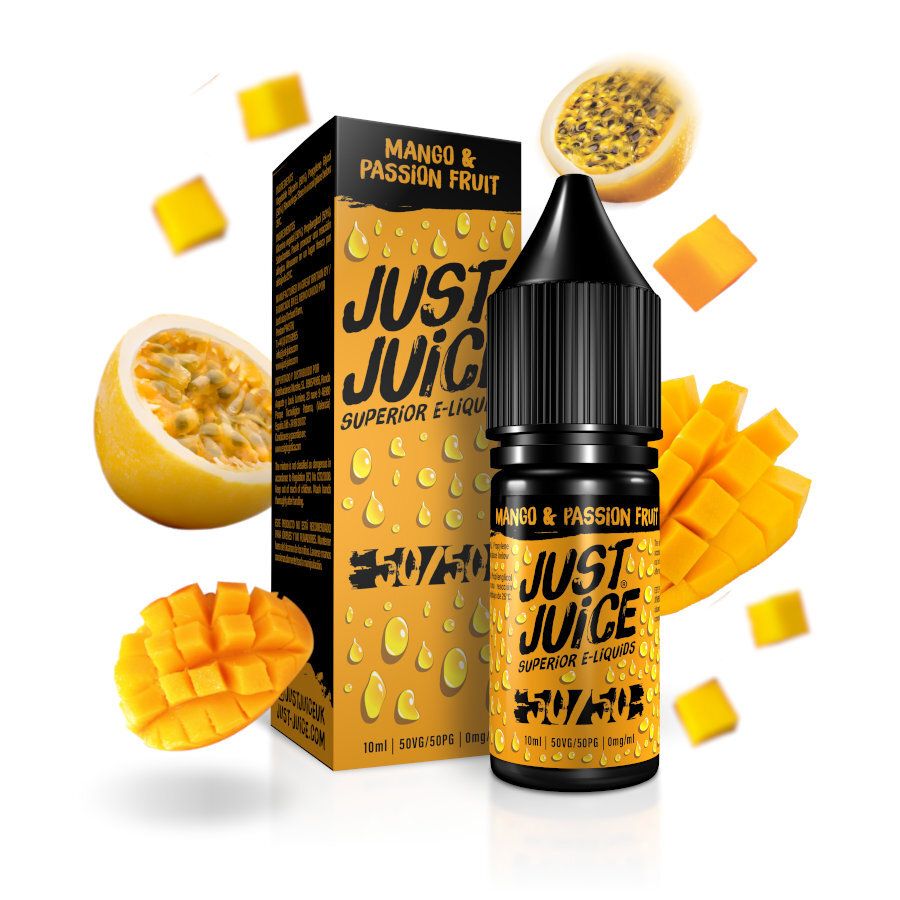 Mango & Passion Fruit by Just Juice 10ml