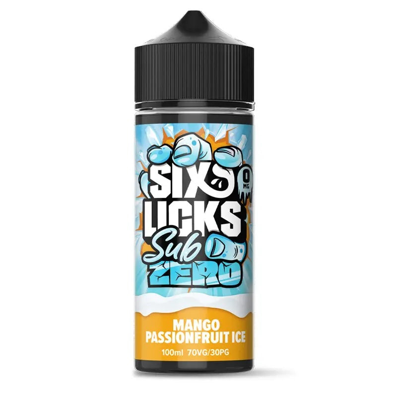 Mango Passionfruit Ice by Six Licks Sub Zero