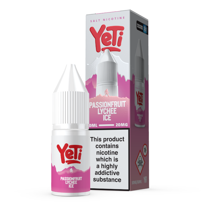 Passionfruit Lychee Ice by Yeti Summit Series Nic Salts