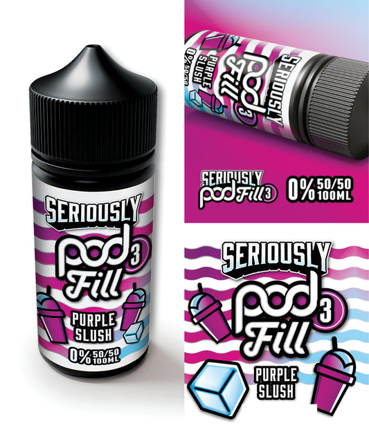 Purple Slush by Seriously Pod Fill 100ml