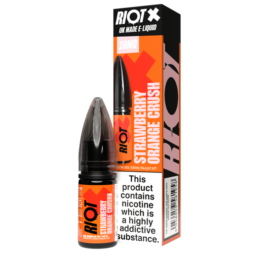 Strawberry Orange Crush by Riot X Nic Salts