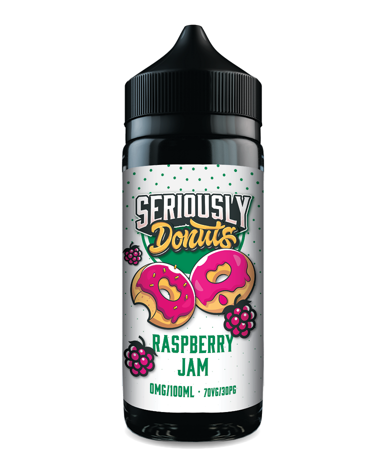 Raspberry Jam by Doozy Seriously Donuts 100ml