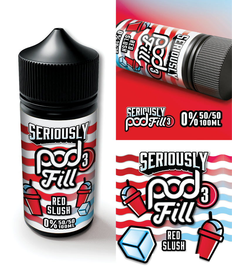 Red Slush by Seriously Pod Fill 100ml