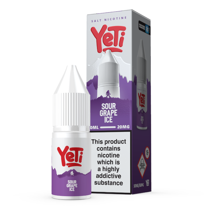 Sour Grape Ice by Yeti Summit Series Nic Salts