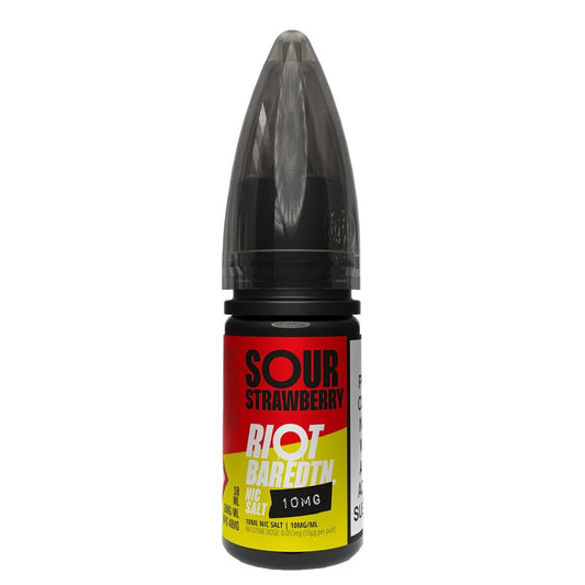 Sour Strawberry by Riot Bar Edtn Nic Salts