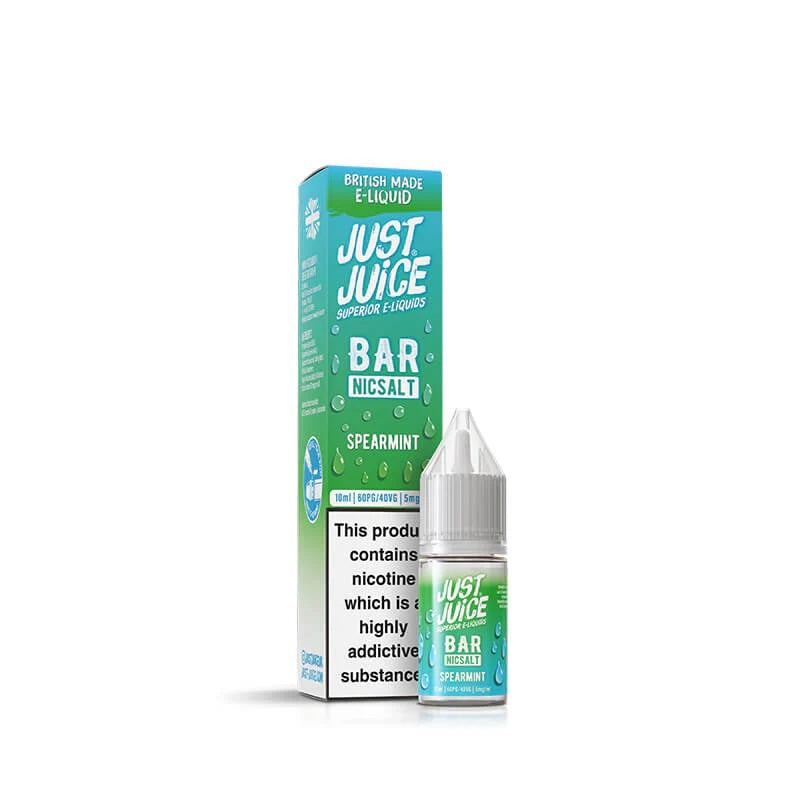 Spearmint by Just Juice Bar Nic Salts