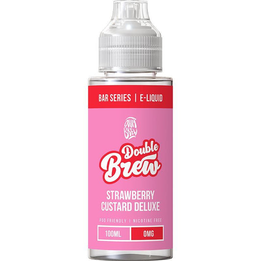 Strawberry Custard Deluxe by Double Brew 100ml