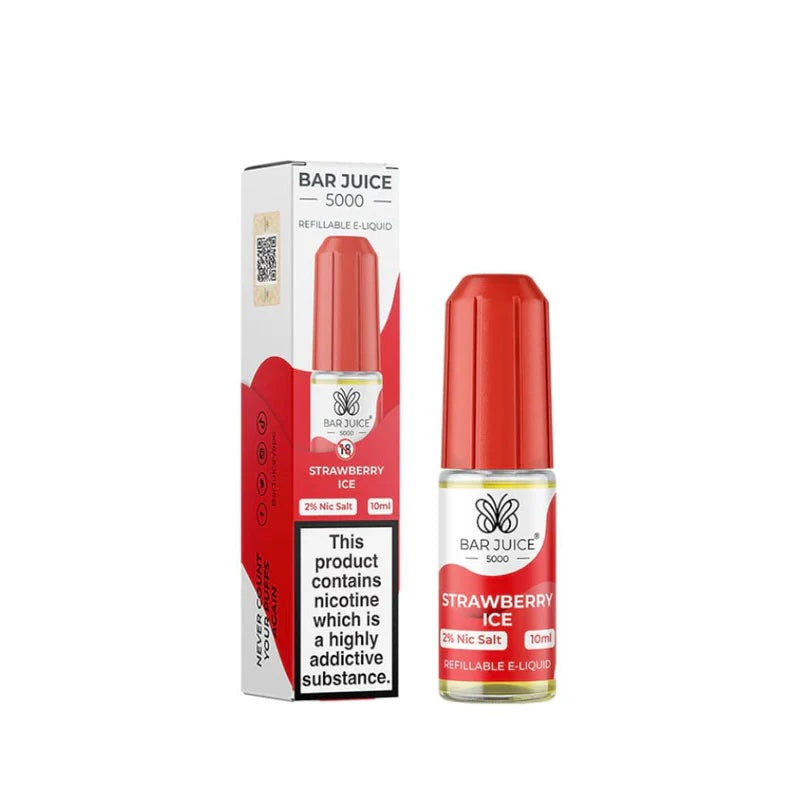 Strawberry Ice by Bar Juice 5000 Nic Salts