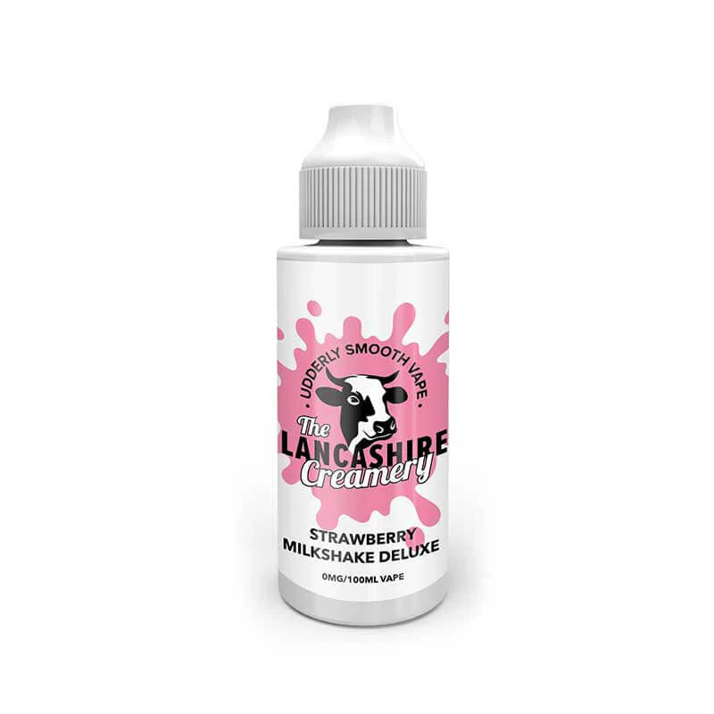 Strawberry Milkshake Deluxe by The Lancashire Creamery 100ml